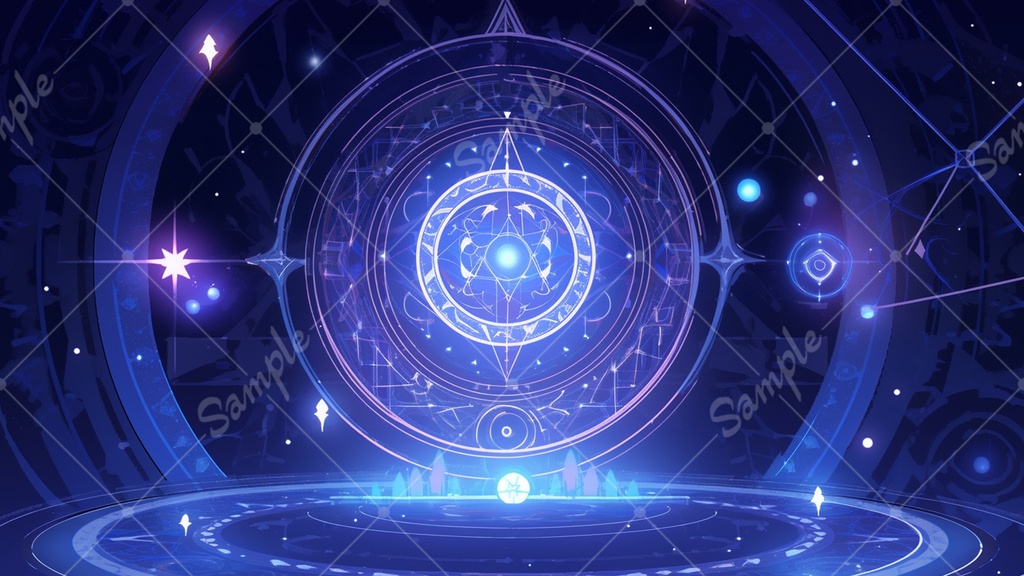 【無料あり】魔法陣の背景素材 12枚セット