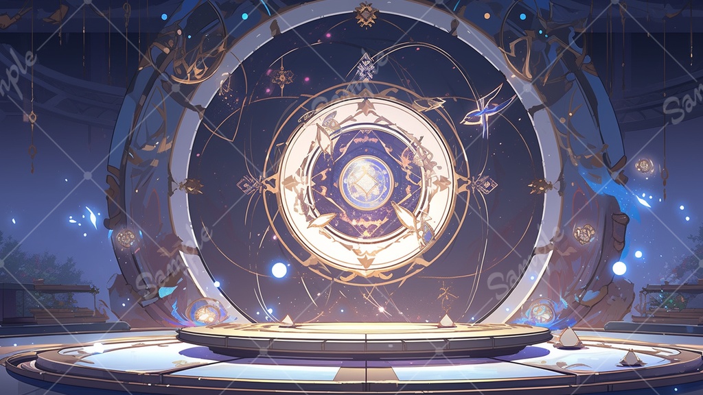 【無料あり】魔法陣の背景素材 12枚セット