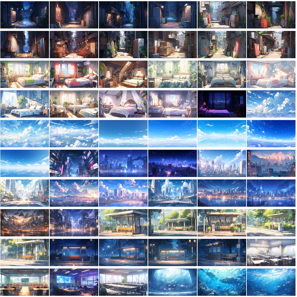 ✨発売記念セール中✨【無料あり】TRPG/ココフォリアで使えそうな背景素材170種類セット