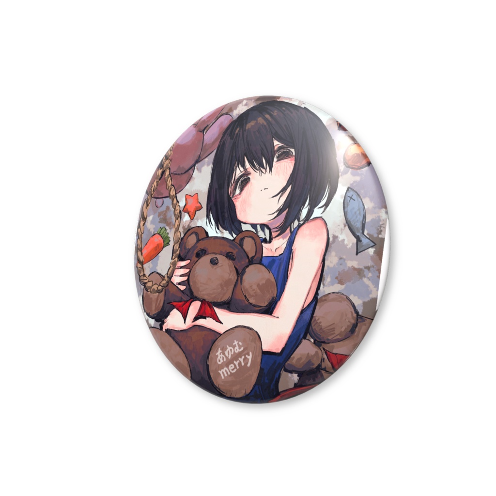 ayumu merry缶バッチ