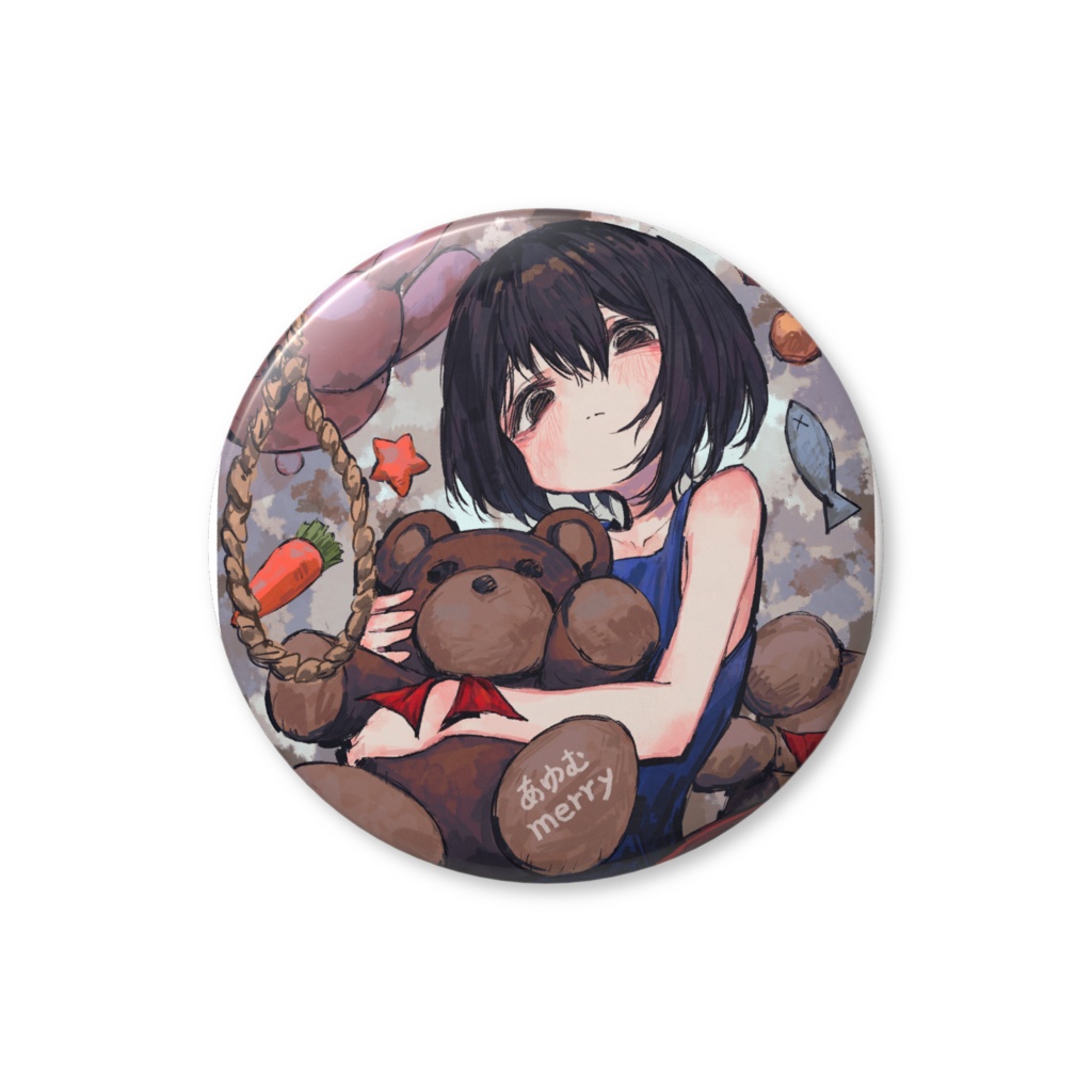 ayumu merry缶バッチ