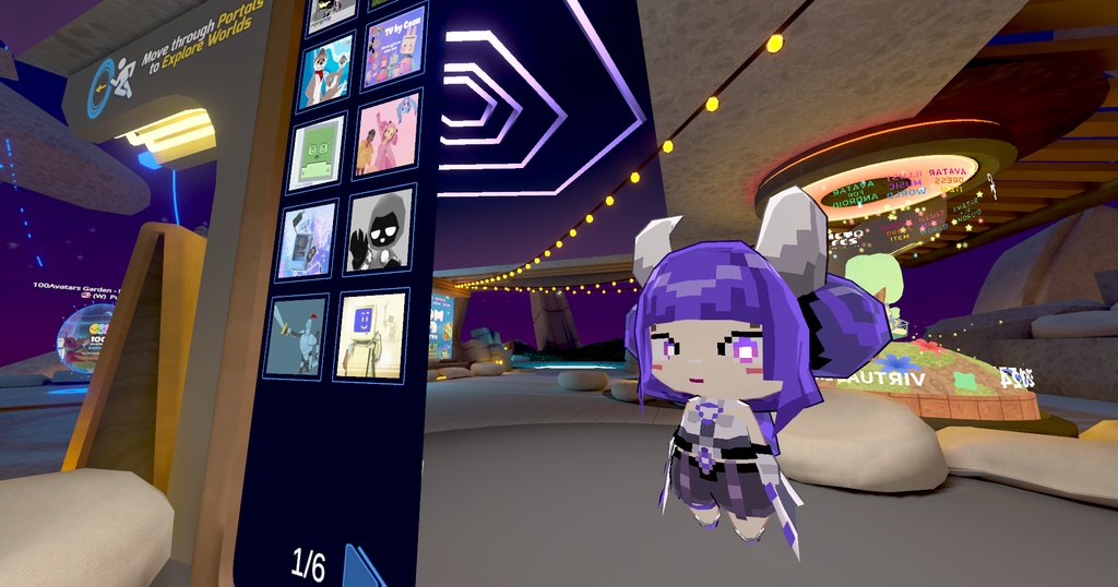 【VRM / VRChat】【Pia】【3D_Pixel_001】