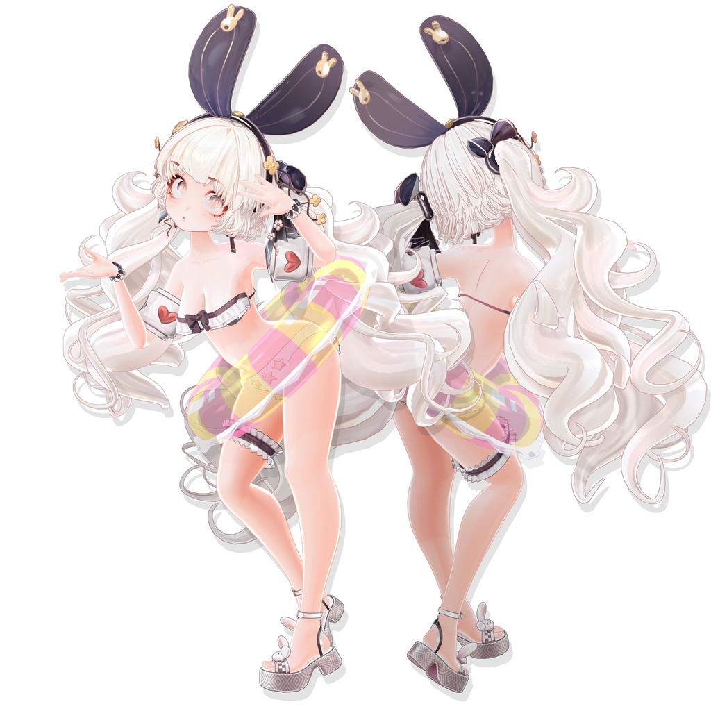 【VRM/VRC】 小萌衣(こもえ) Komoe(記念版数量 82/100)