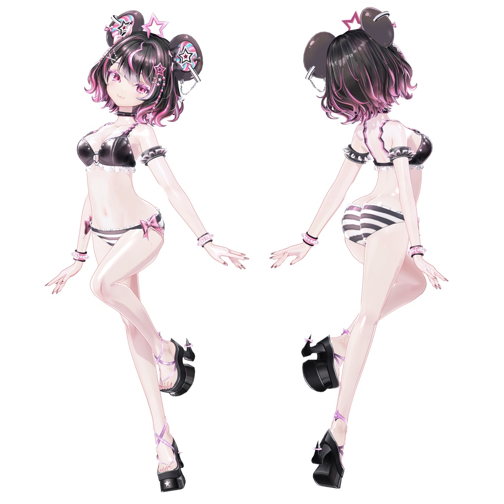 【豪華版】Kuroto(黒糖くろとう)(残411)【VRM/VRC】