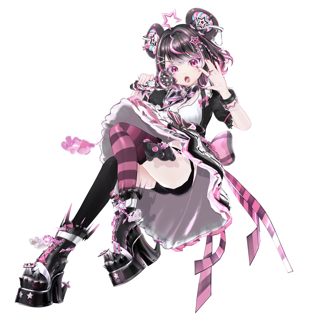 2,999 円 → 999 円 【標準版】Kuroto(黒糖くろとう)(先着100名様-66%,残91)【VRM/VRC】