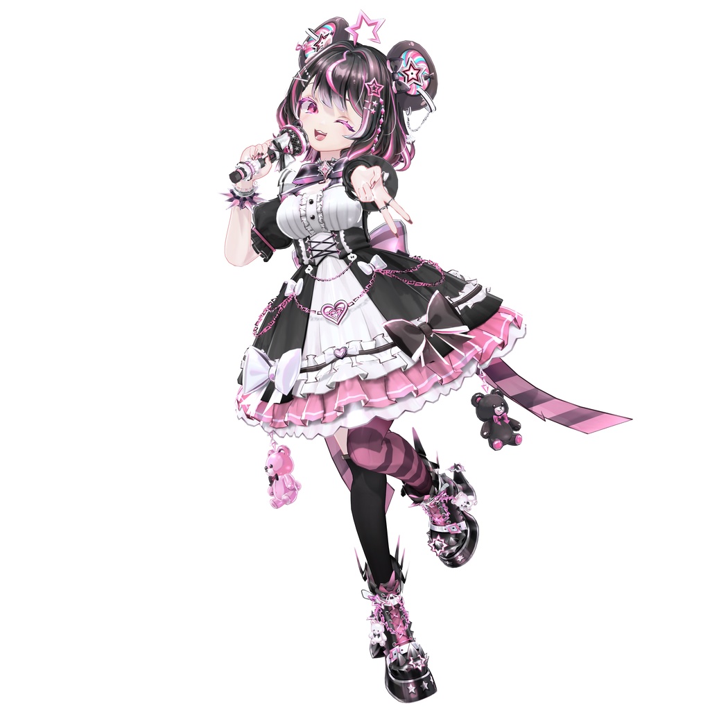 2,999 円 → 999 円 【標準版】Kuroto(黒糖くろとう)(先着100名様-66%,残91)【VRM/VRC】