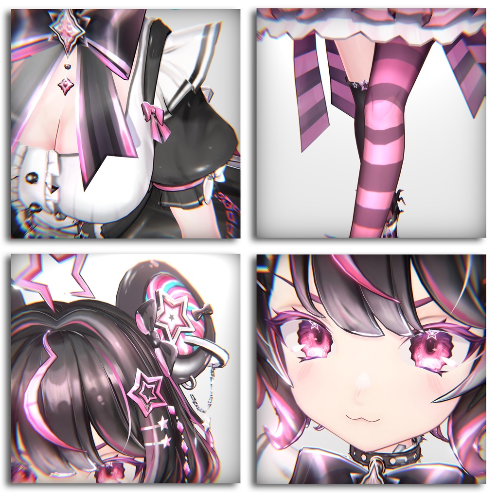 2,999 円 → 999 円 【標準版】Kuroto(黒糖くろとう)(先着100名様-66%,残91)【VRM/VRC】