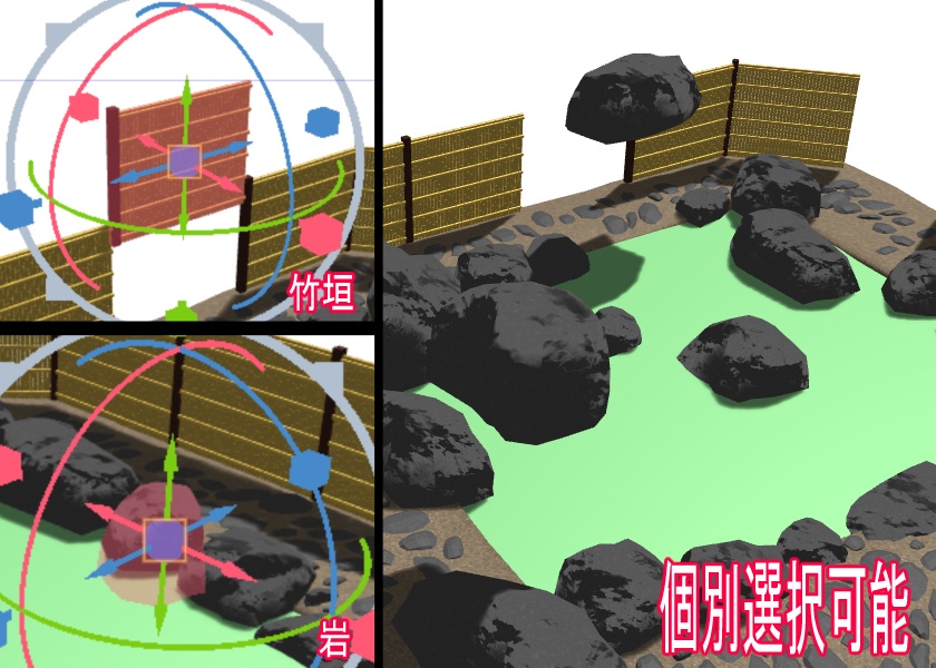 【3Dモデル】温泉/fbx/glb/blend
