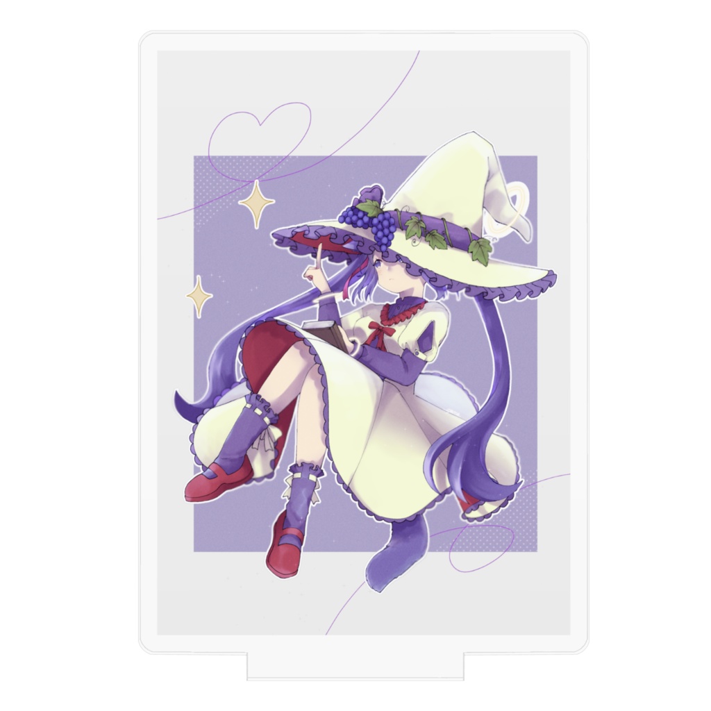 【Fruit*Witch】ぶどうの魔女のアクリルフィギュア