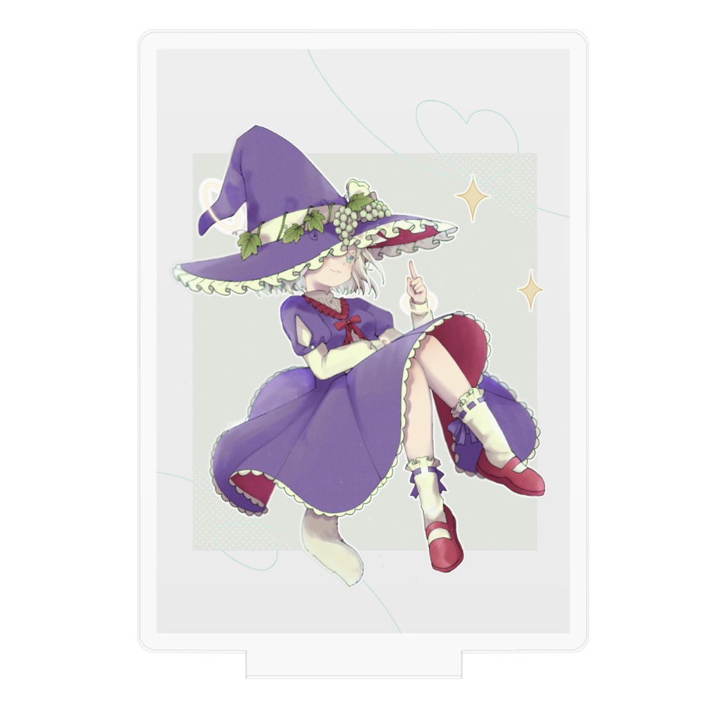 【Fruit*Witch】マスカットの魔女のアクリルフィギュア