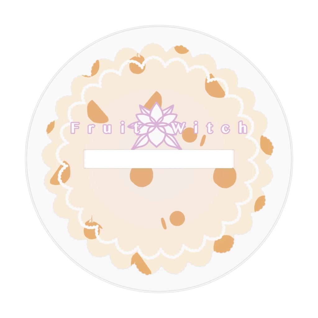 【Fruit*Witch】オレンジの魔女のアクリルフィギュア