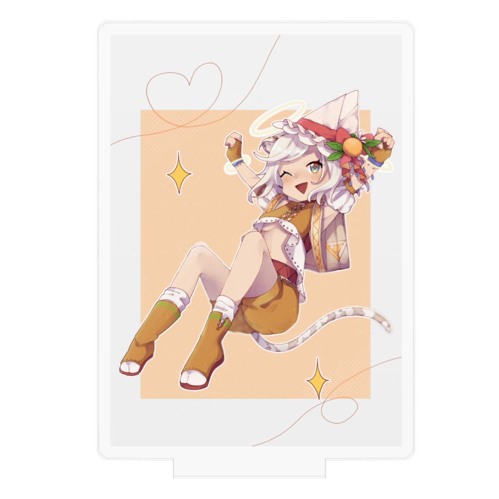 【Fruit*Witch】オレンジの魔女のアクリルフィギュア