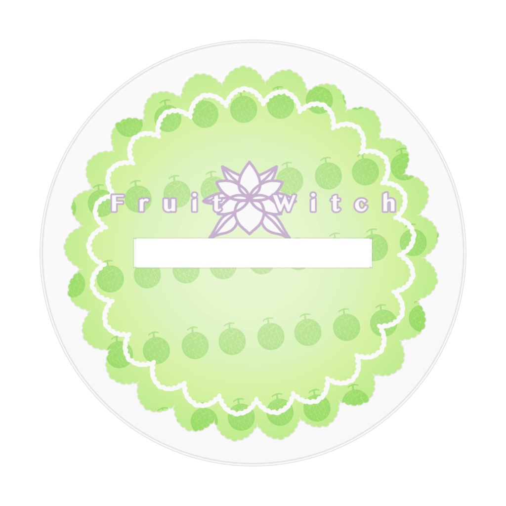 【Fruit*Witch】メロンの魔女のアクリルフィギュア