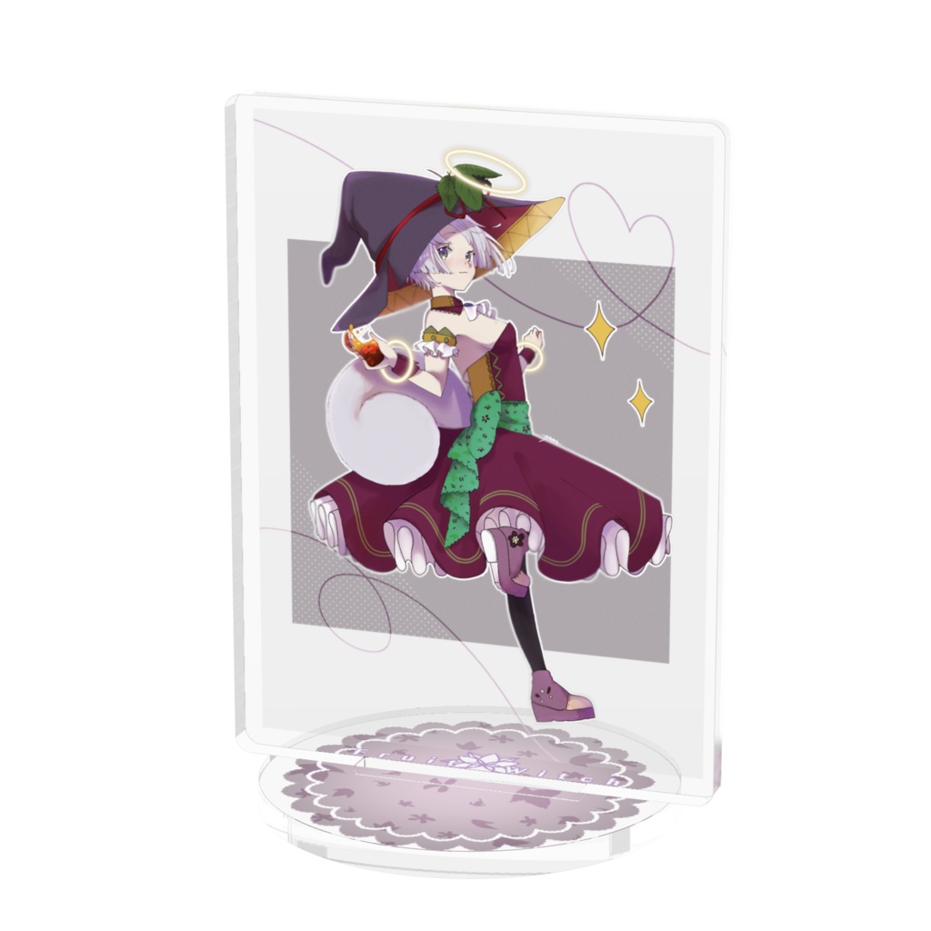 【Fruit*Witch】クロスグリの魔女のアクリルフィギュア
