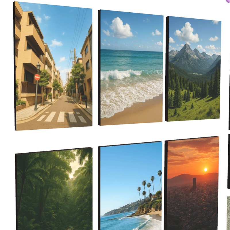 WallDecorationV2 壁掛け18点セット 3Dモデル