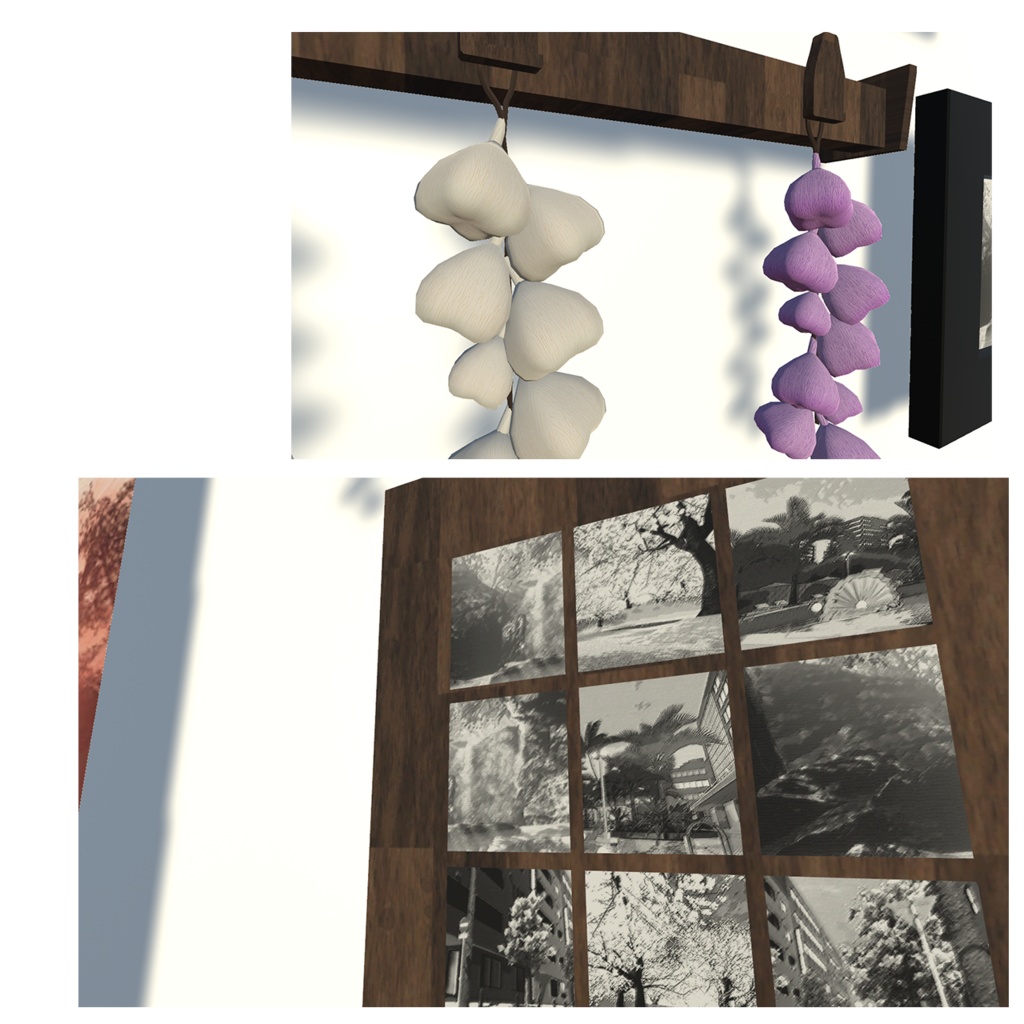 WallDecoration  壁掛け12点セット 3Dモデル