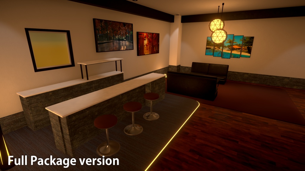 -NKR- CozyRoom 家具14種 ランプ4種 エクステリアのみ販売あり