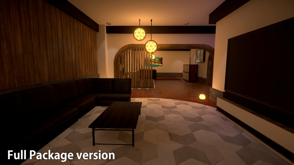 -NKR- CozyRoom 家具14種 ランプ4種 エクステリアのみ販売あり