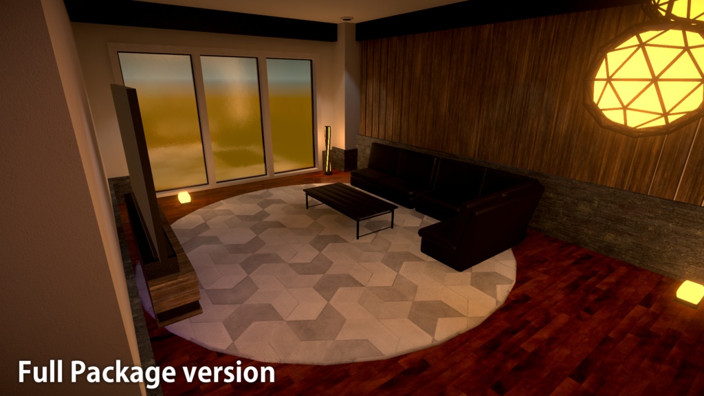 -NKR- CozyRoom 家具14種 ランプ4種 エクステリアのみ販売あり