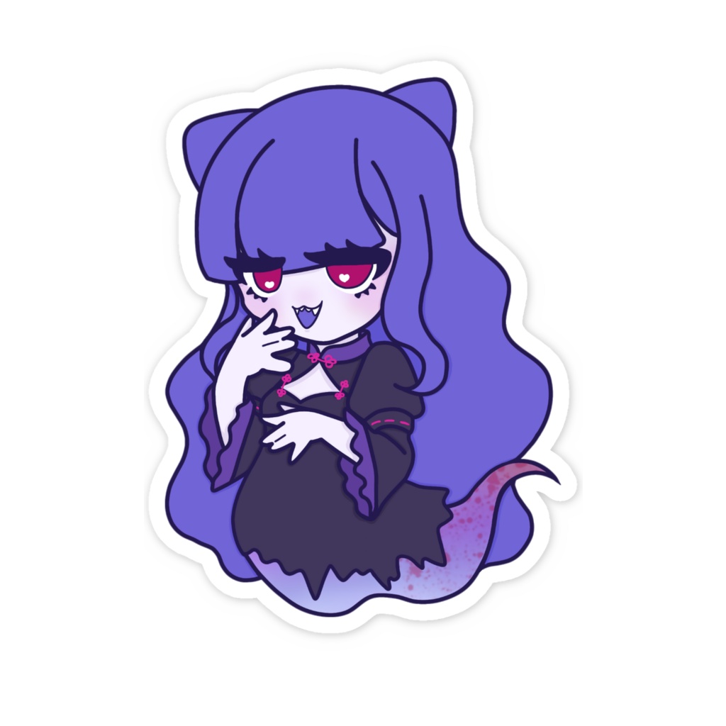 ふぁんとむちゃんスマホステッカー