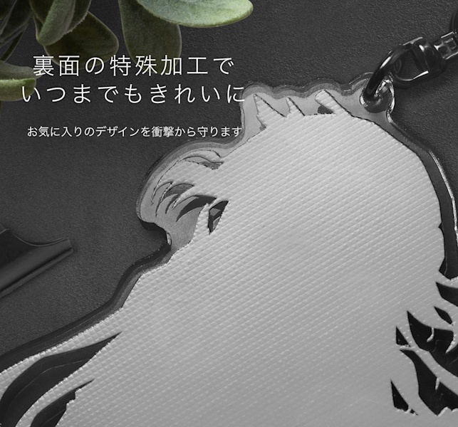 ふぁんとむちゃんアクリルキーホルダー(コーティング)