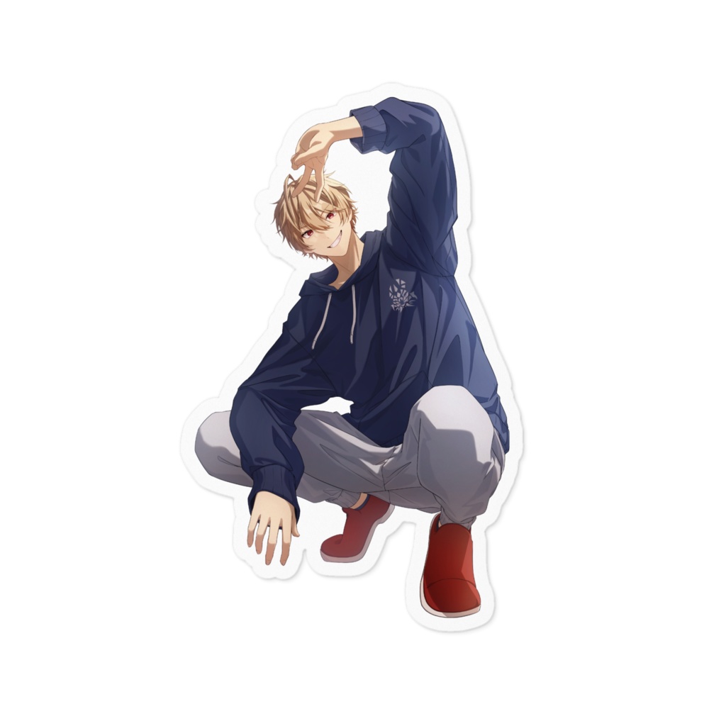 才鬼ステッカー（デビュー記念ver）