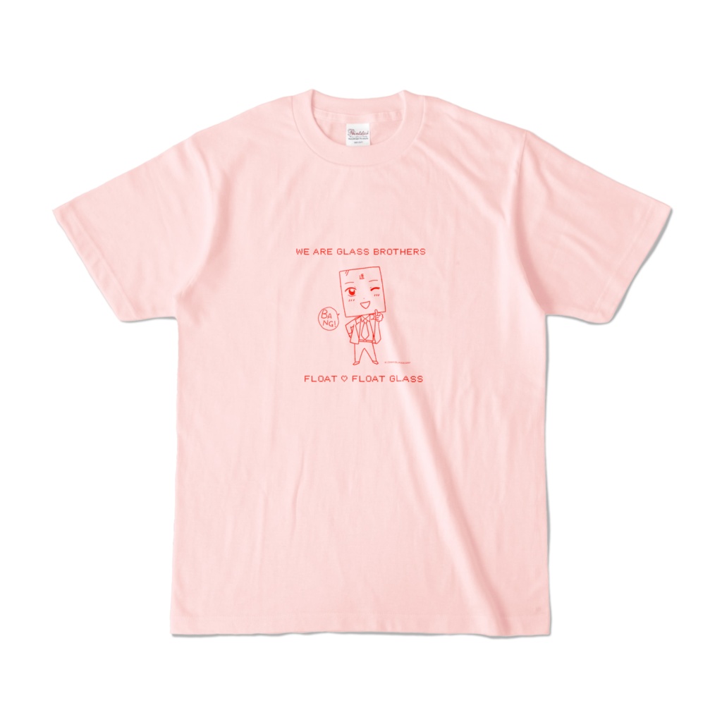 Tシャツ🩷推しはフロート (ライトピンク)