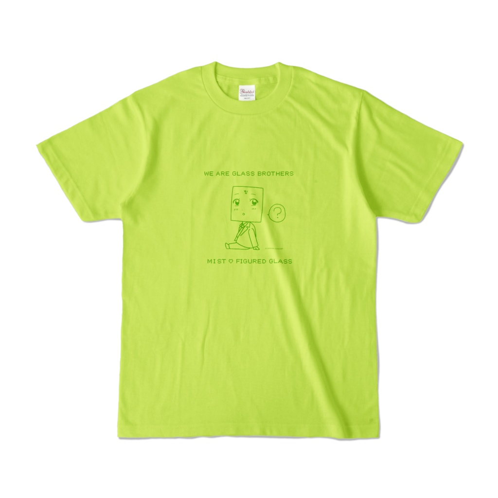 Tシャツ💚推しはミスト (ライトグリーン)