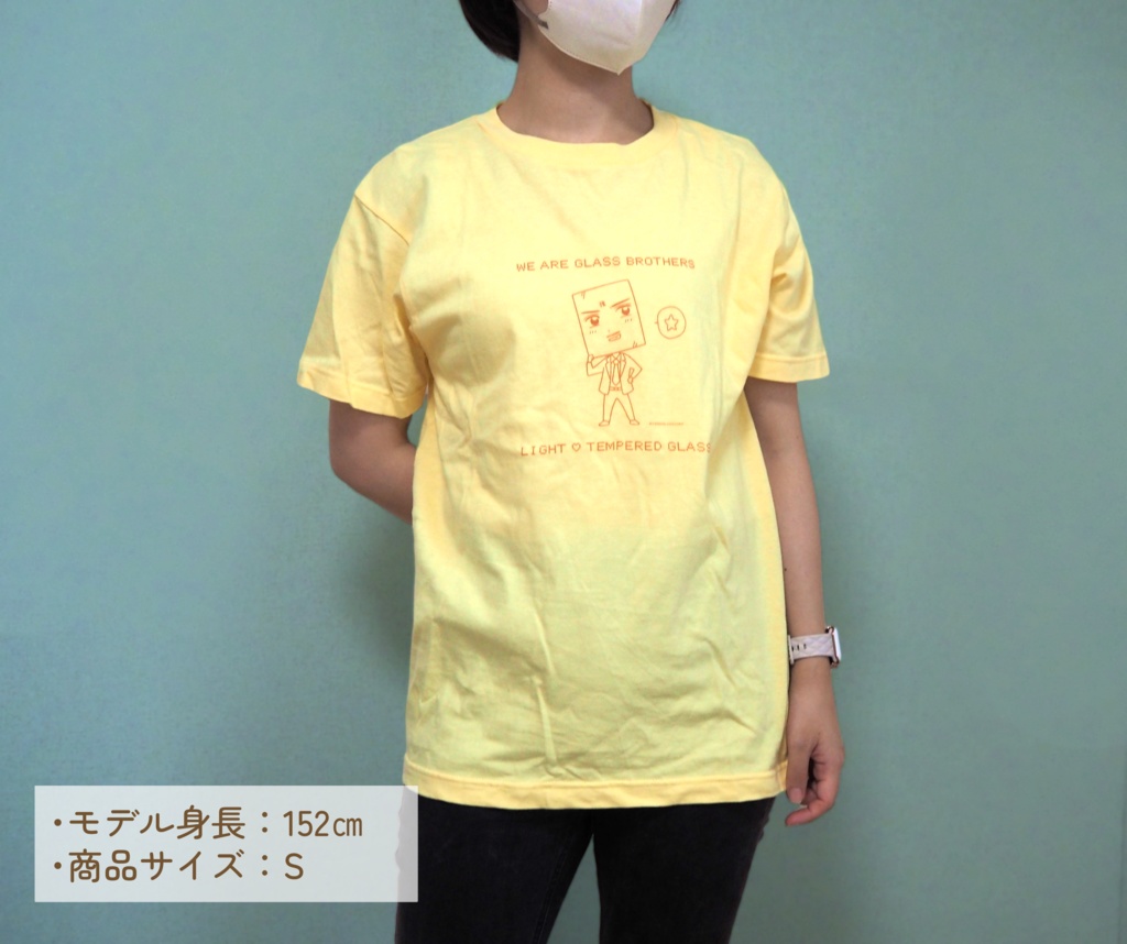 Tシャツ🧡推しはライト (ライトイエロー)