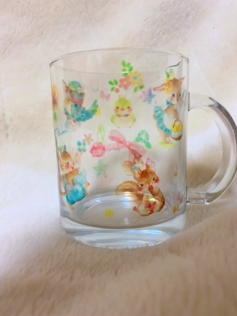 ガラスマグカップ