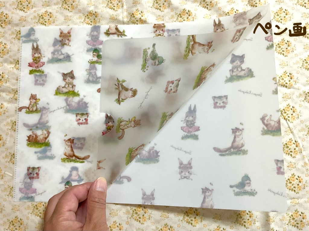 A4クリアファイル