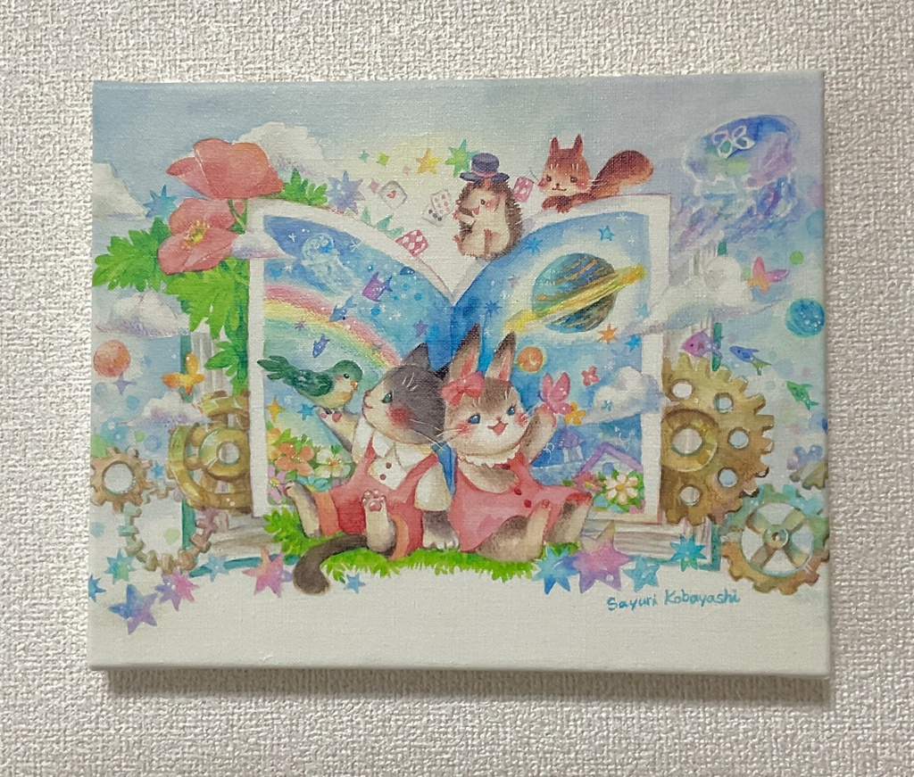 キャンバスポスター「おとぎ話がはじまる」