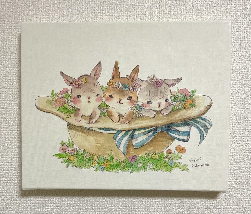 キャンバスポスター「ぼうし」