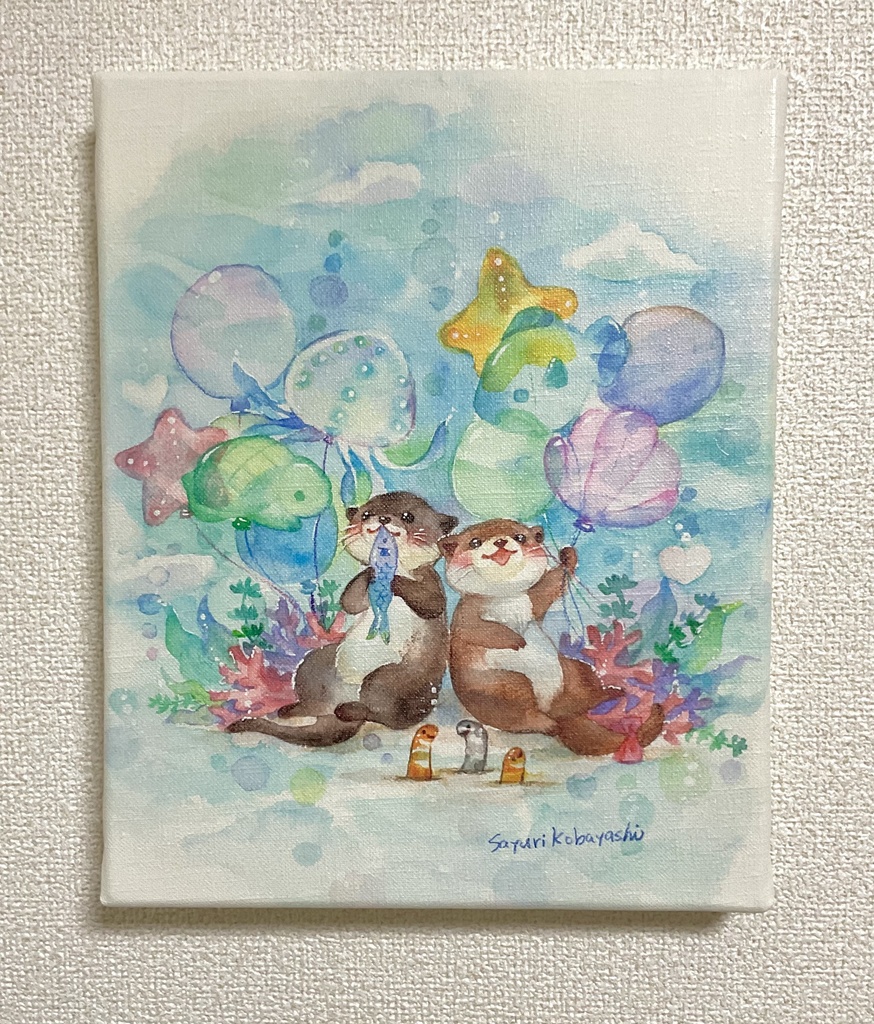 キャンバスポスター「うみのなか」
