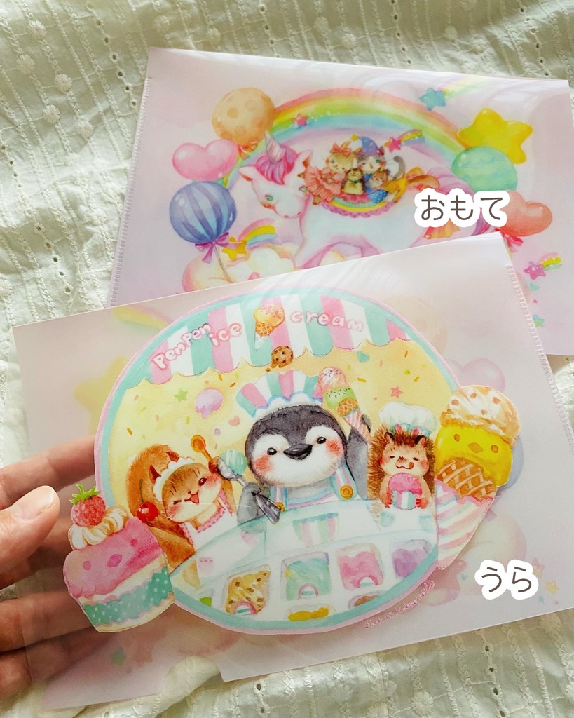 A5クリアファイル「おとぎ話」「ゆめのくに」