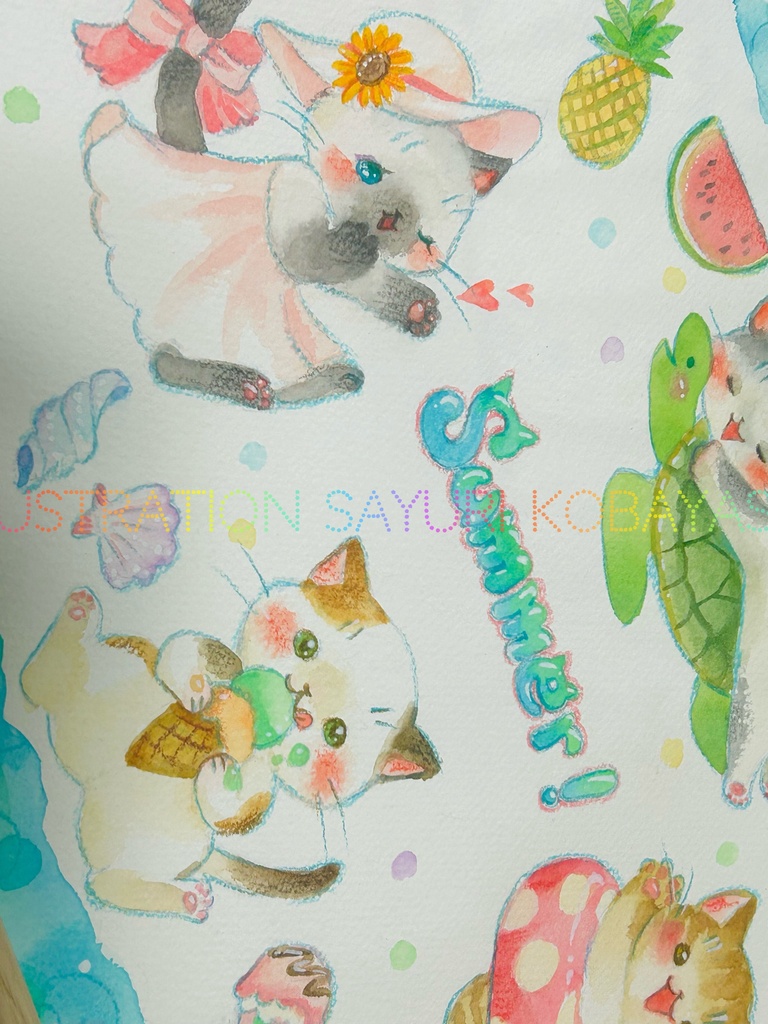 原画「summer!」