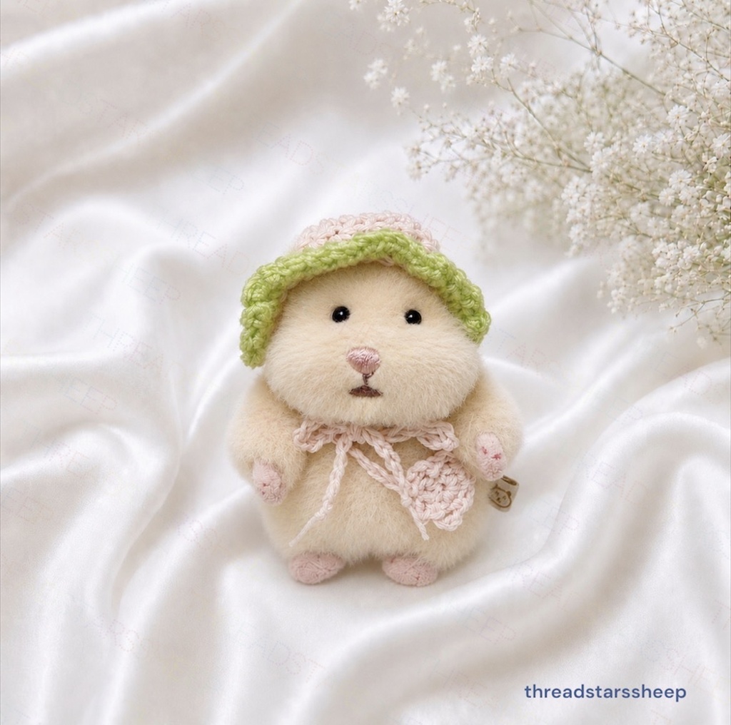 いちごみるくのおしゃれセット ぬい服 はむにぎり