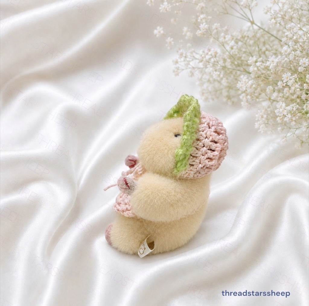 いちごみるくのおしゃれセット ぬい服 はむにぎり