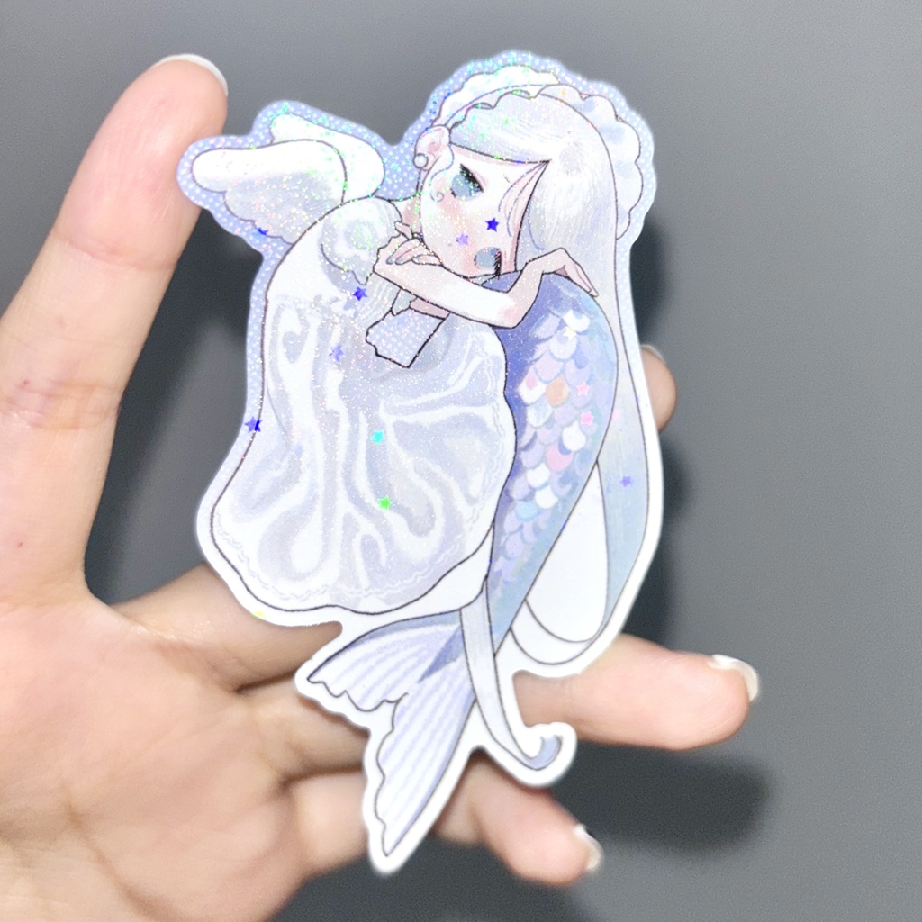 Little Mermaid Angel～人魚姫の天使ステッカー