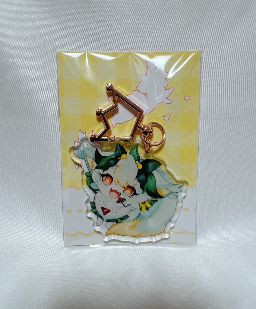 【2周年記念セール】グッズ第1弾🌼🦊アクリルキーホルダー!!
