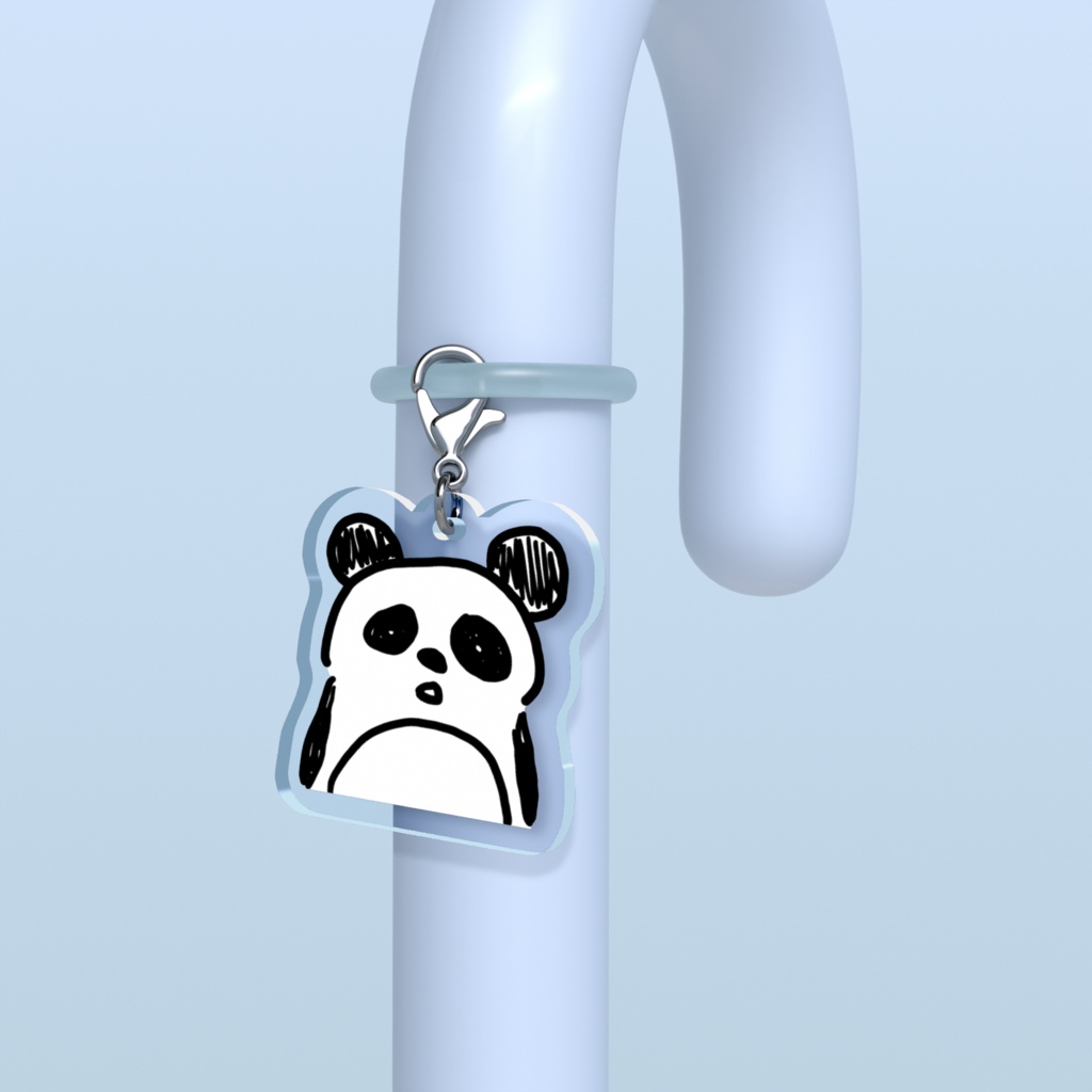 『虚無パンダ』のめじるしチャーム