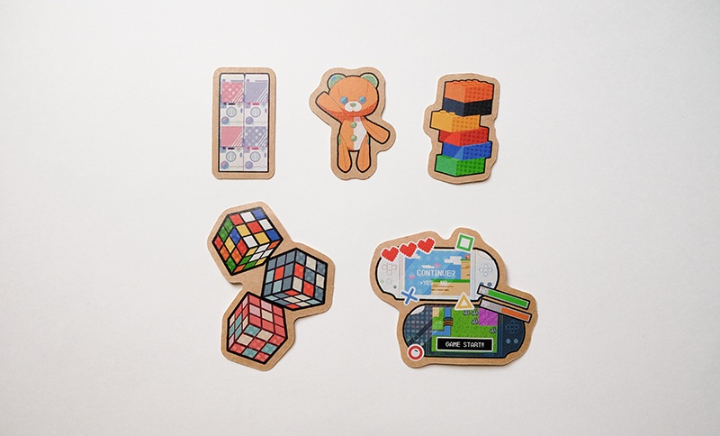 思い出は□の中 ステッカーセット