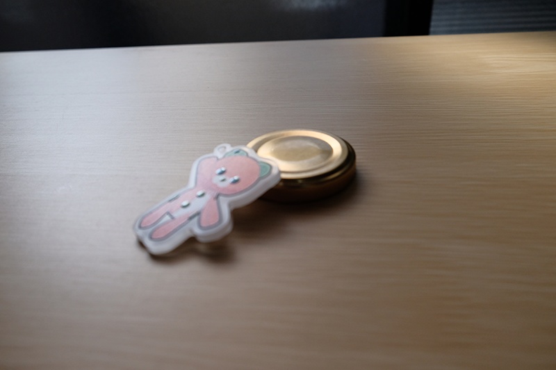 思い出は□の中 アクリルキーホルダー