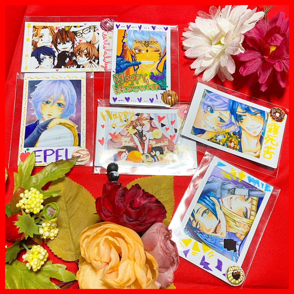 【印刷】ハーツラビュル寮※ホログラム加工【ポストカード】