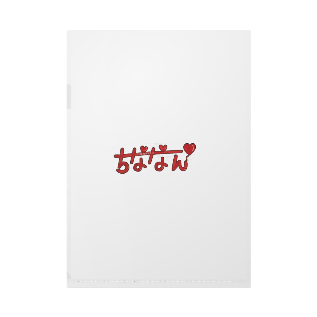 ちななんA4クリアファイル 私服ハーフアップver.