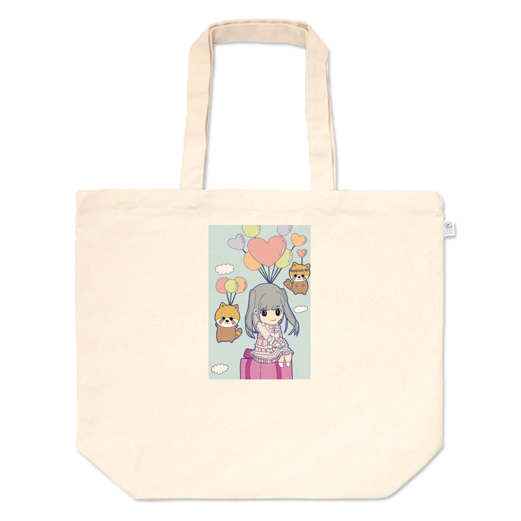 ちななんオリジナルイラスト　トートバッグ①