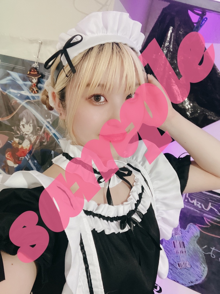 藤咲千奈 メイド服 アップ デコ写真