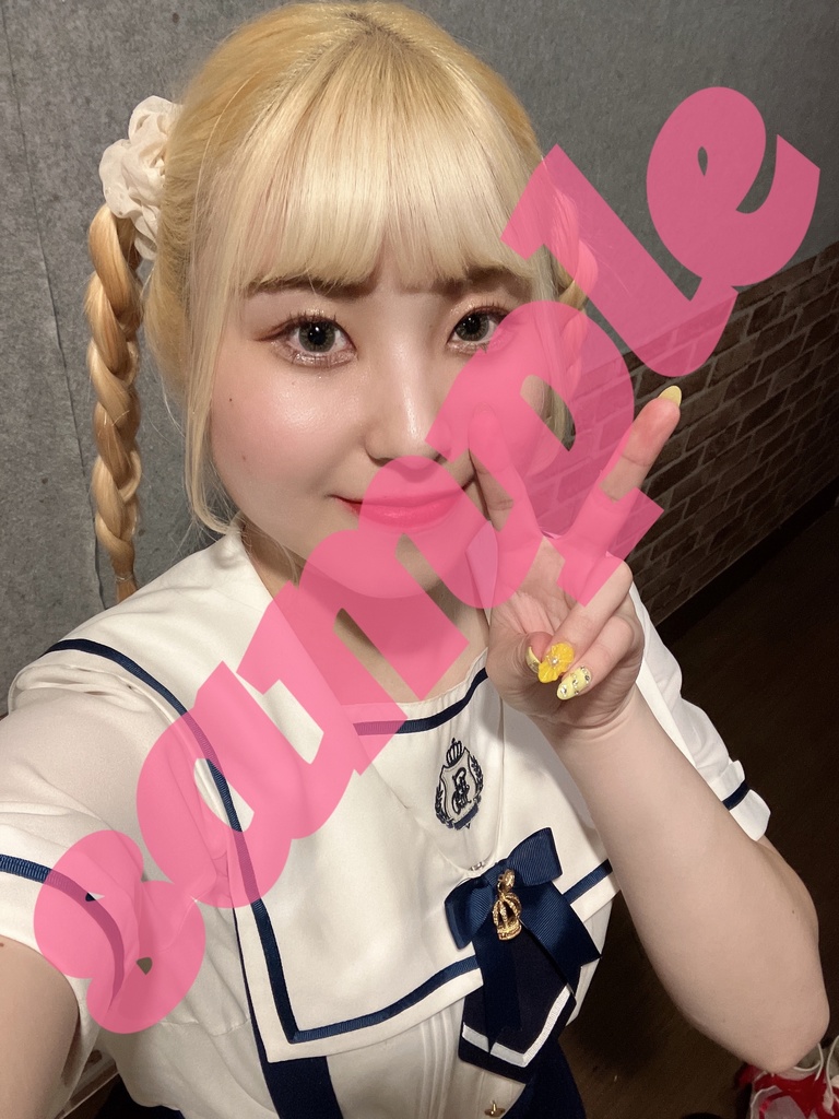 ツイン三つ編み 落書きブロマイド