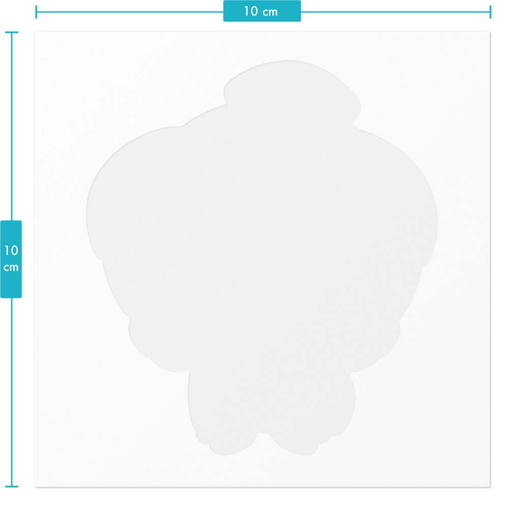 ステッカー 軍服天使デフォ