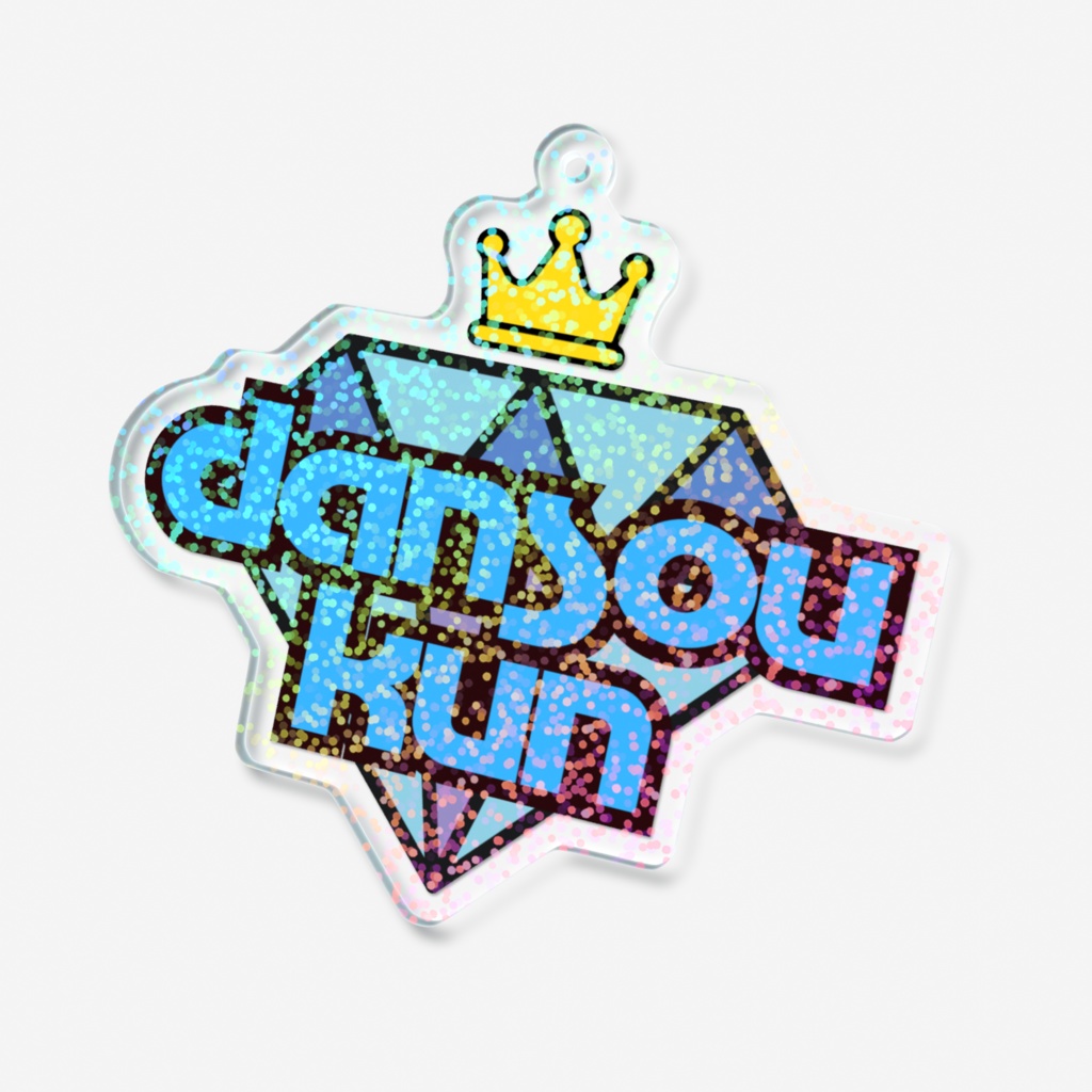 キラキラロゴキーホルダー